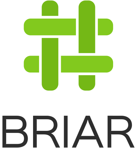 Briar Vertical color logo